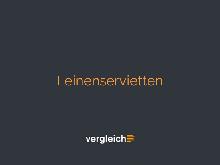 Leinenservietten