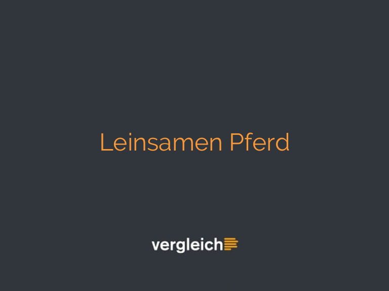 Leinsamen Pferd