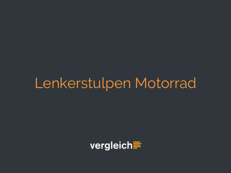 Lenkerstulpen Motorrad
