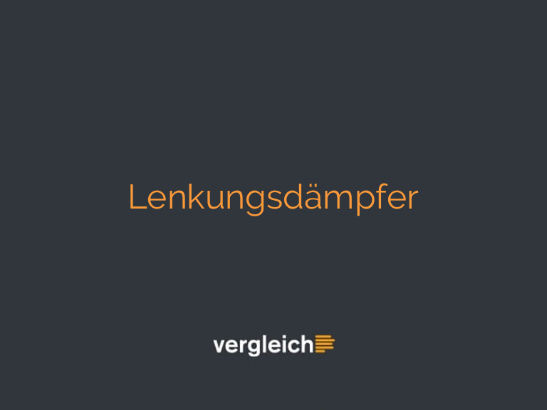 Lenkungsdämpfer
