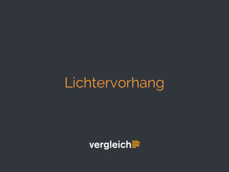 Lichtervorhang