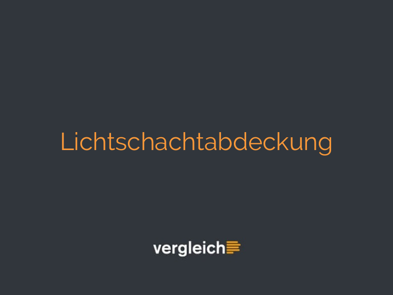 Lichtschachtabdeckung