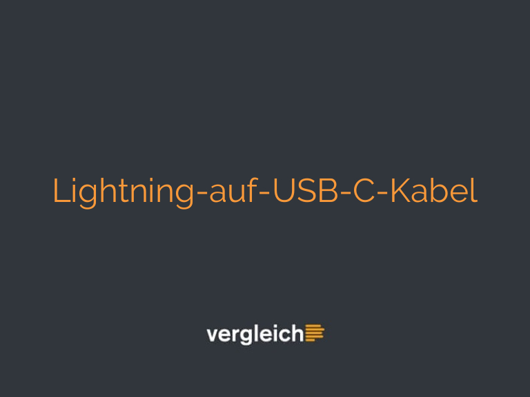 Lightning-auf-USB-C-Kabel
