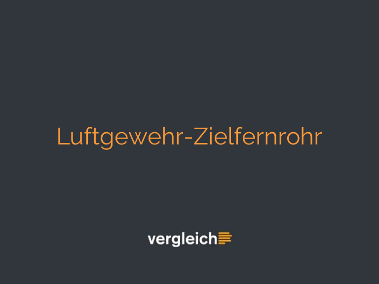 Luftgewehr-Zielfernrohr
