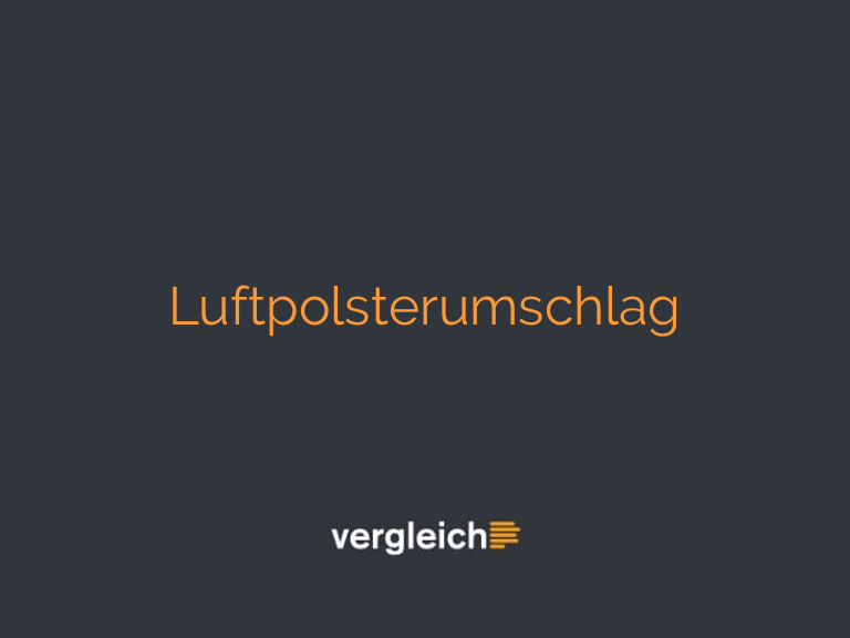 Luftpolsterumschlag