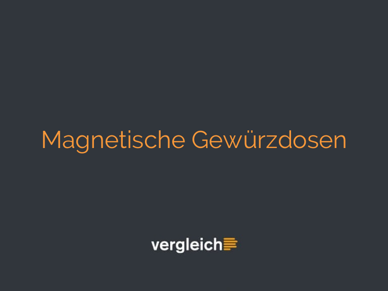 Magnetische Gewürzdosen
