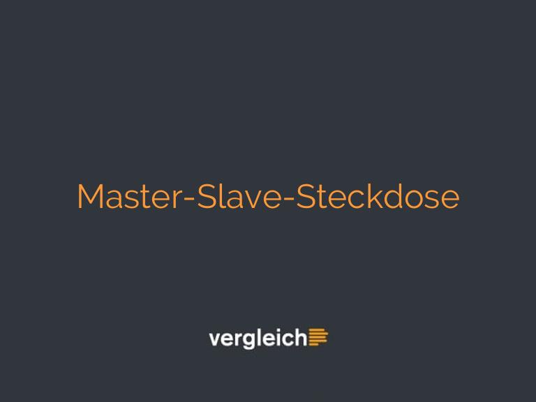 Master-Slave-Steckdose