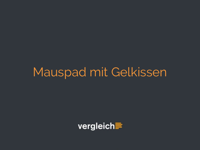 Mauspad mit Gelkissen