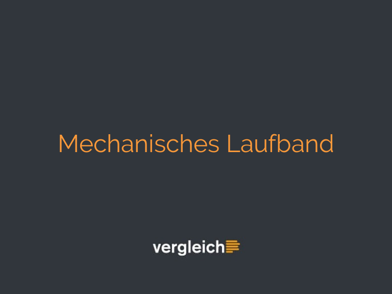 Mechanisches Laufband