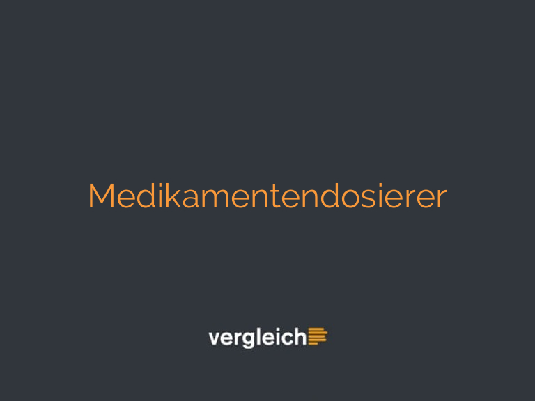 Medikamentendosierer