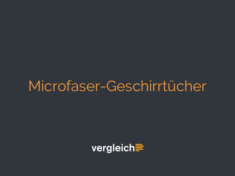 Microfaser-Geschirrtücher