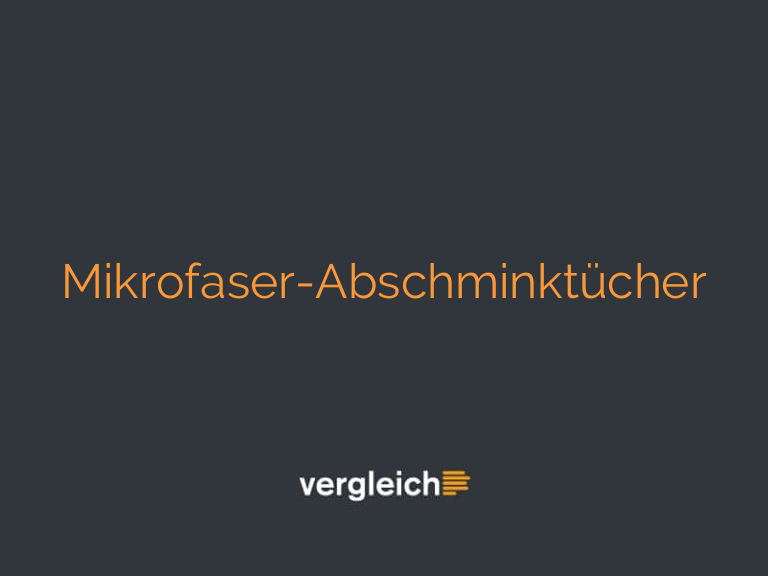 Mikrofaser-Abschminktücher