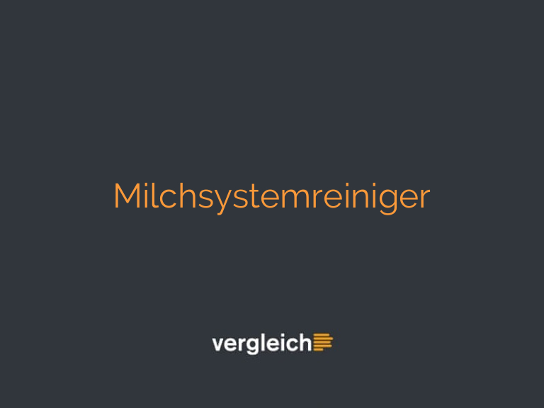 Milchsystemreiniger