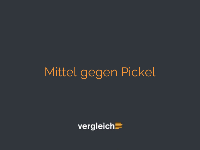 Mittel gegen Pickel