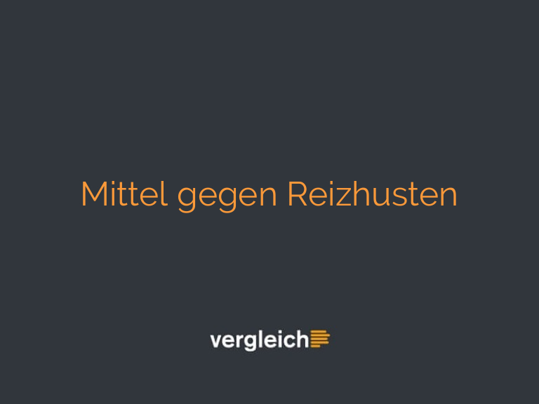Mittel gegen Reizhusten