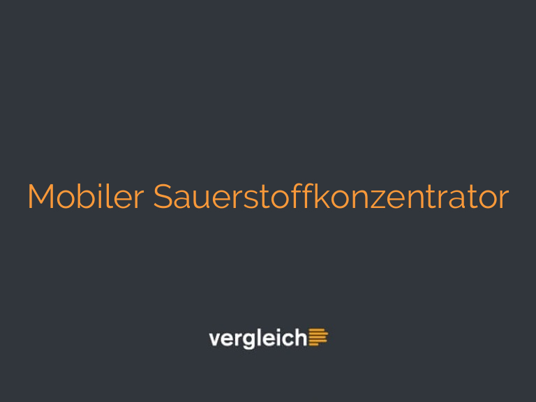 Mobiler Sauerstoffkonzentrator