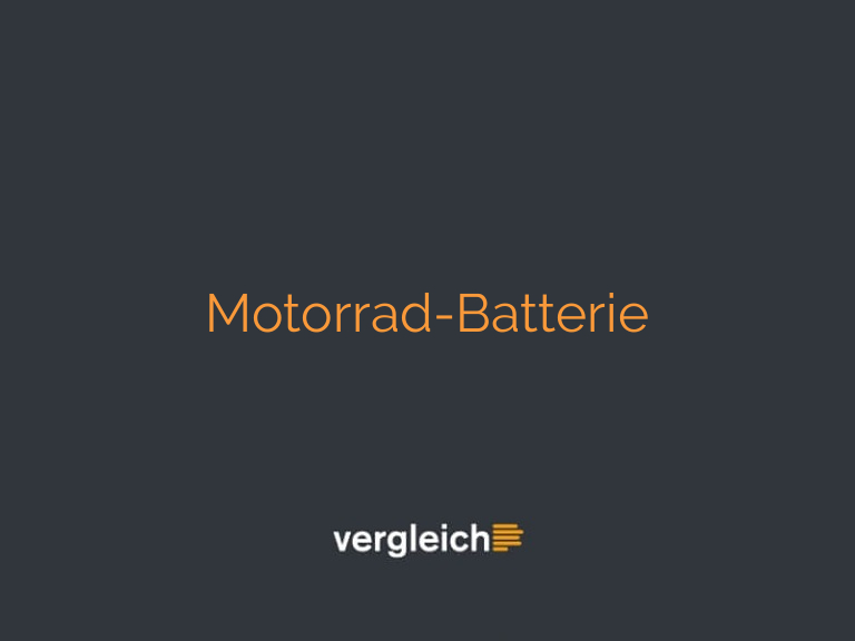 Motorrad-Batterie
