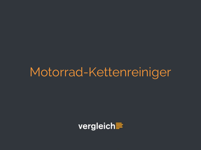 Motorrad-Kettenreiniger
