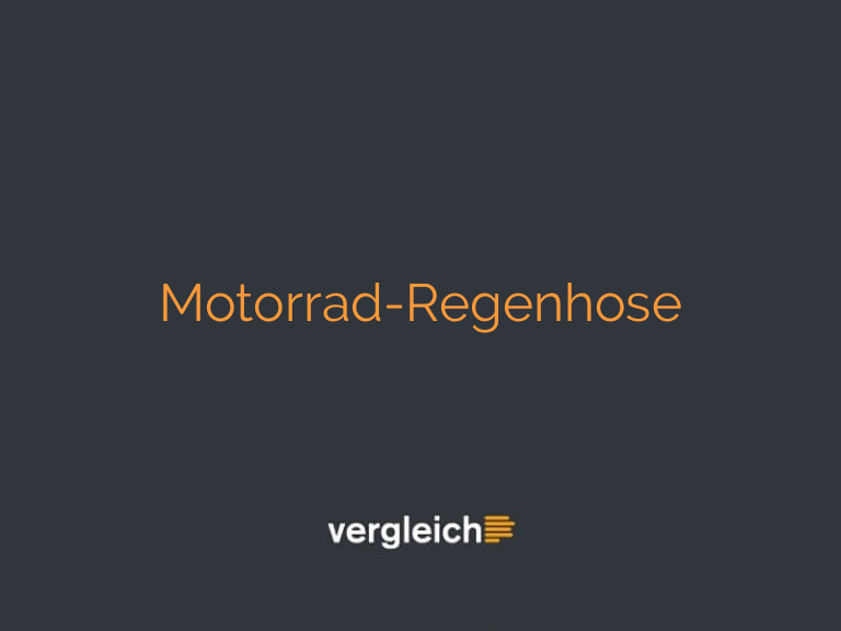 Motorrad-Regenhose