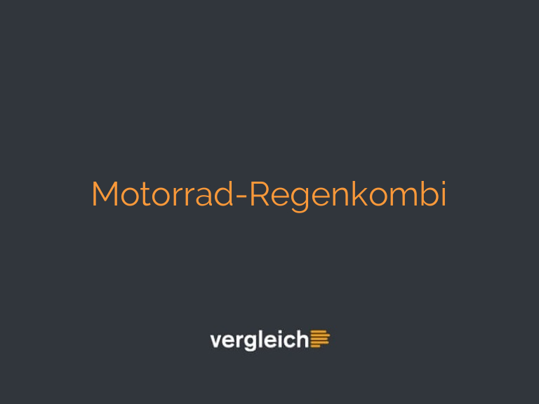 Motorrad-Regenkombi