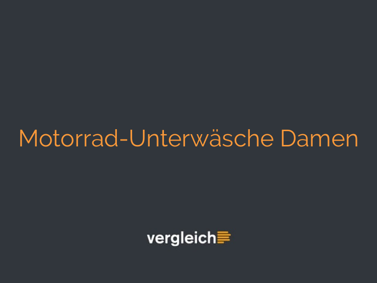 Motorrad-Unterwäsche Damen