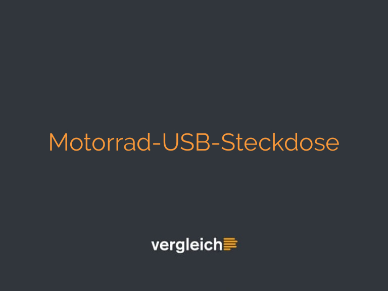 Motorrad-USB-Steckdose