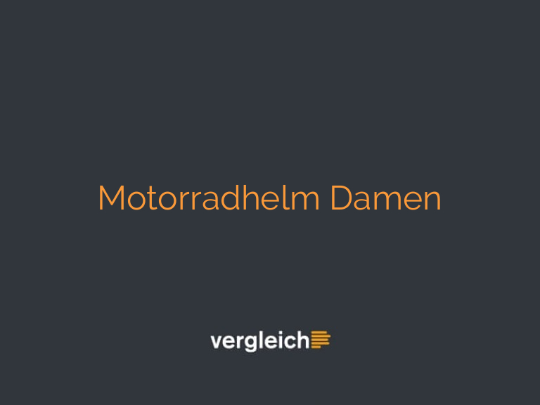 Motorradhelm Damen
