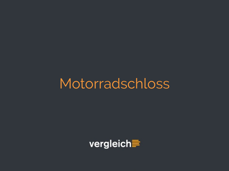 Motorradschloss