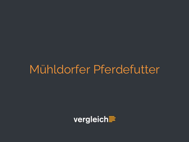 Mühldorfer Pferdefutter