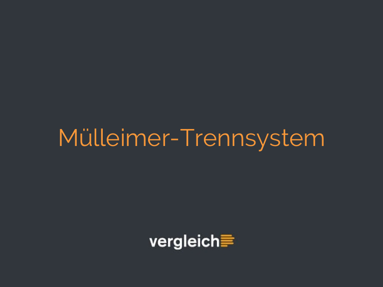 Mülleimer-Trennsystem