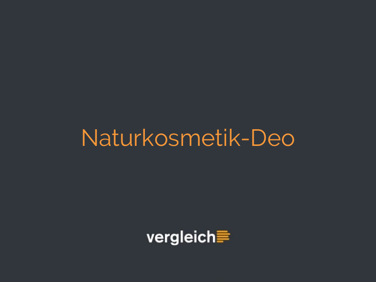 Naturkosmetik-Deo