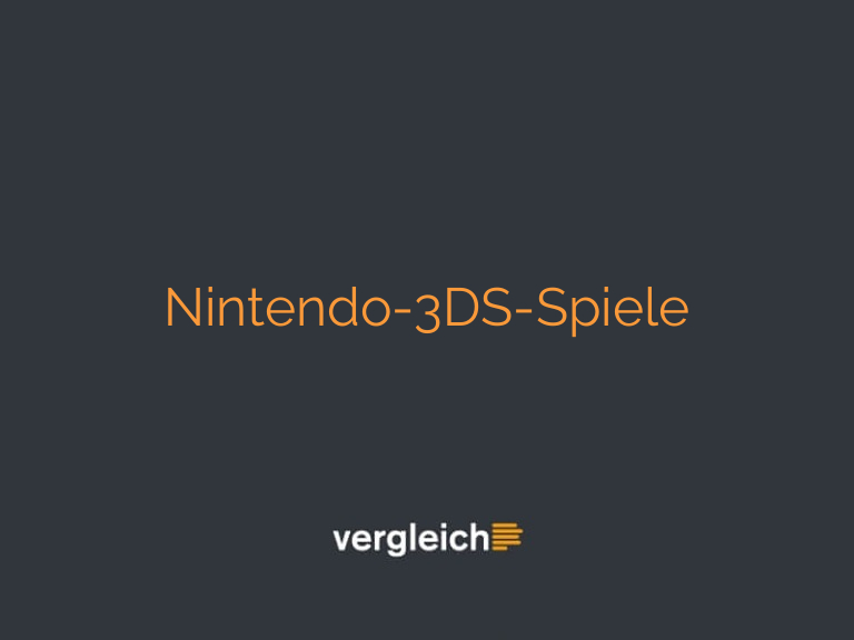 Nintendo-3DS-Spiele