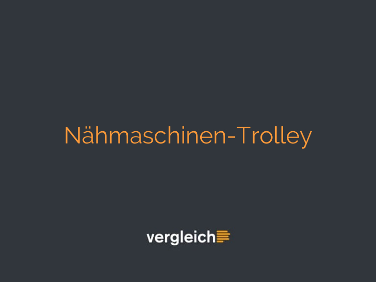 Nähmaschinen-Trolley