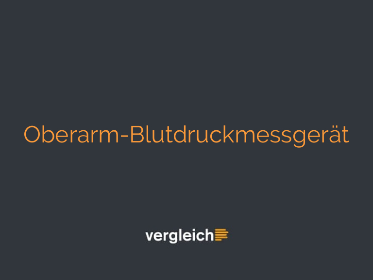 Oberarm-Blutdruckmessgerät
