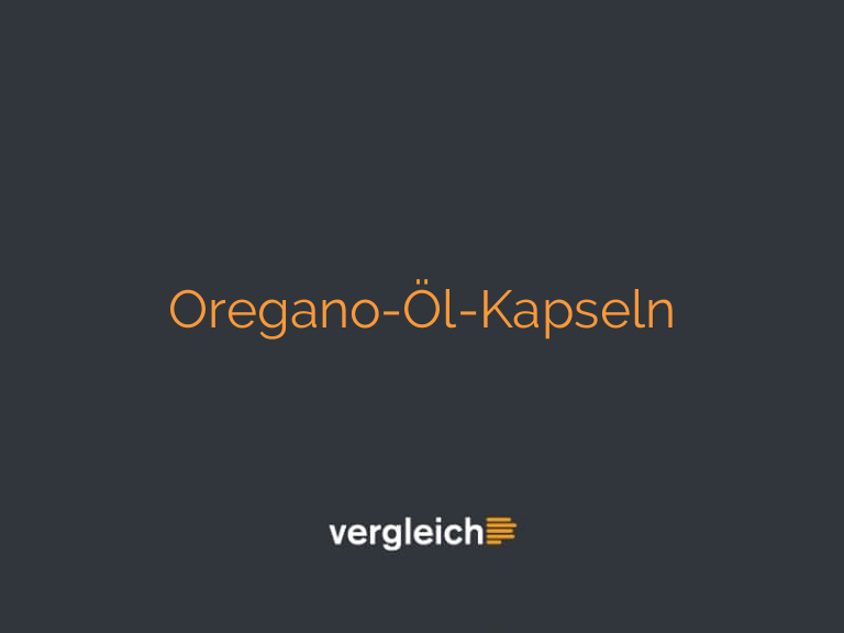 Oregano-Öl-Kapseln