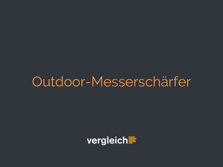 Outdoor-Messerschärfer