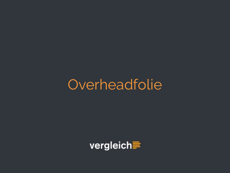 Overheadfolie