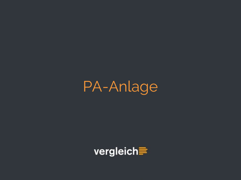 PA-Anlage