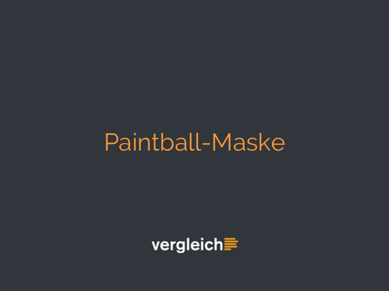 Paintball-Maske