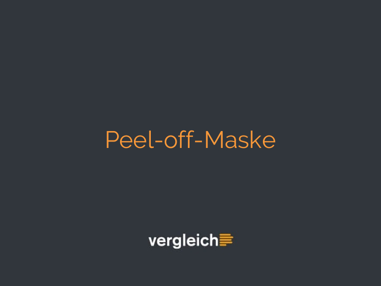 Peel-off-Maske
