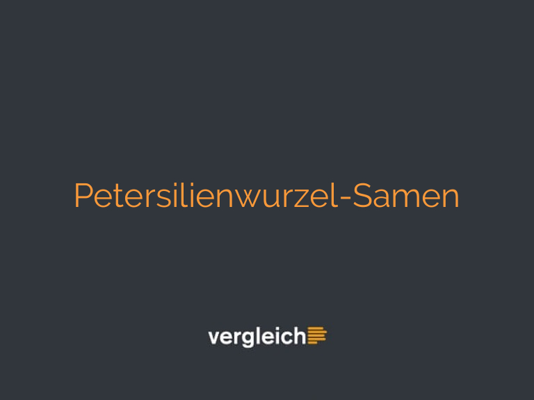 Petersilienwurzel-Samen
