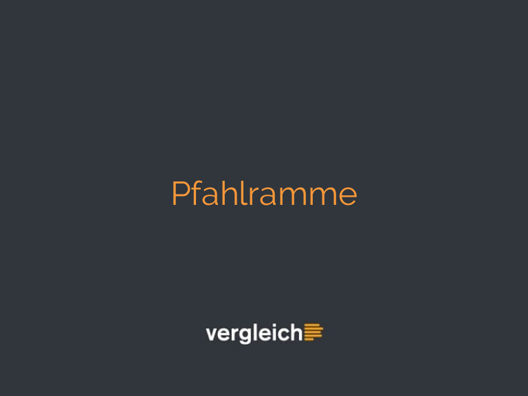 Pfahlramme