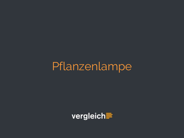 Pflanzenlampe