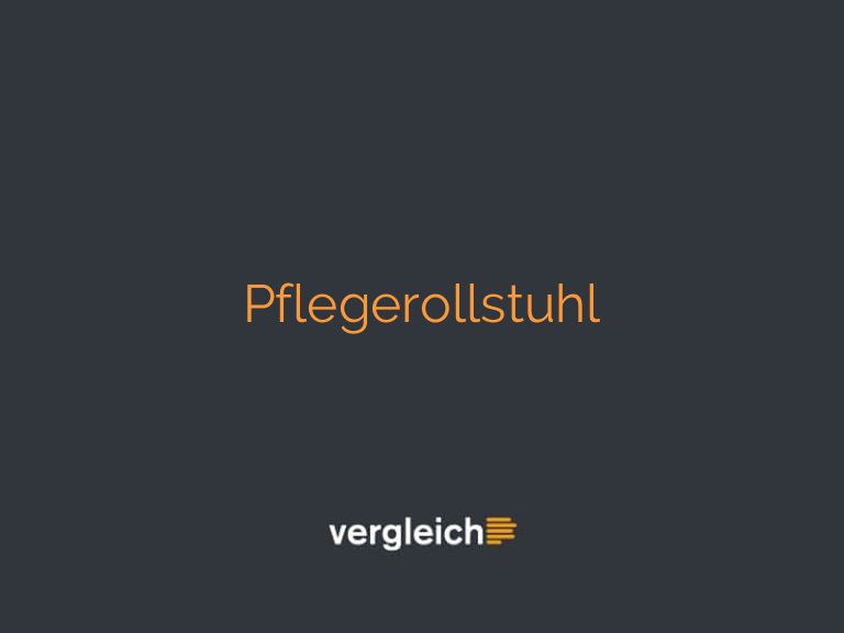 Pflegerollstuhl