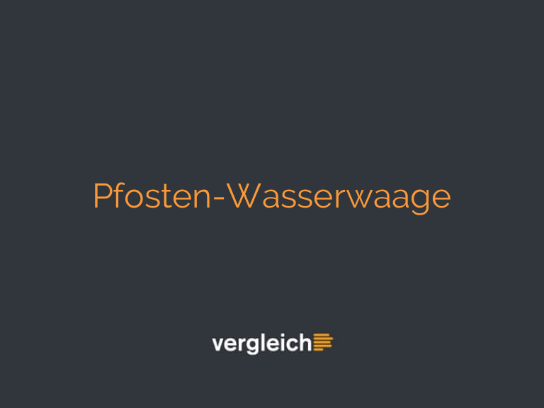 Pfosten-Wasserwaage