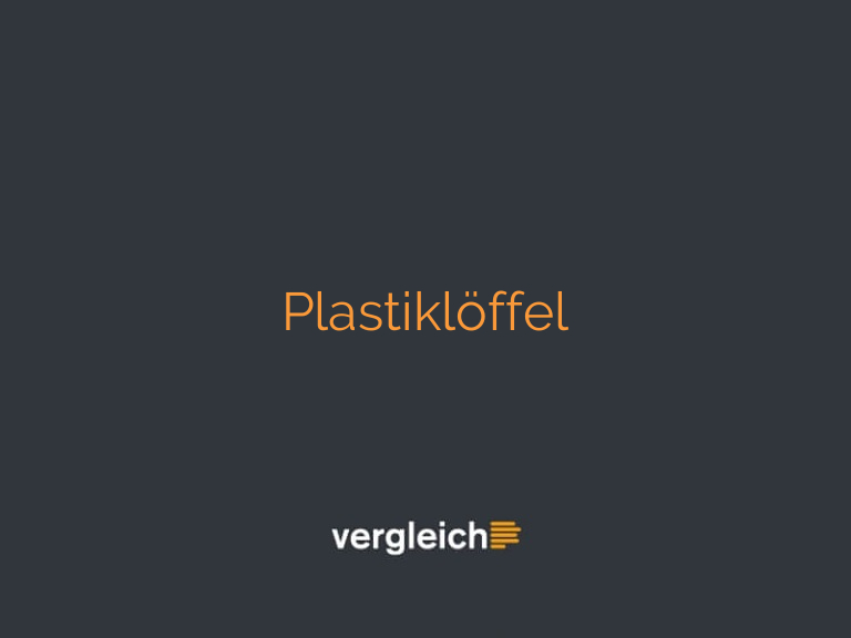 Plastiklöffel