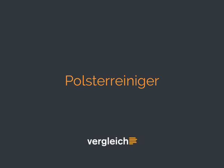 Polsterreiniger