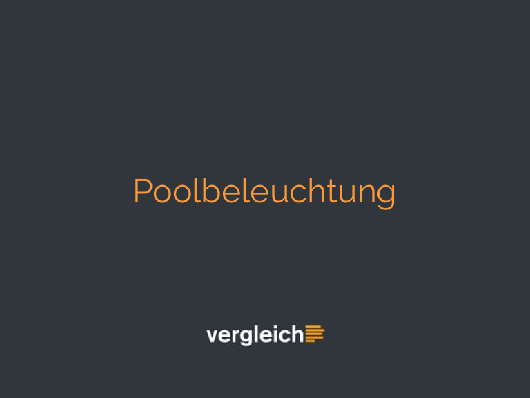 Poolbeleuchtung