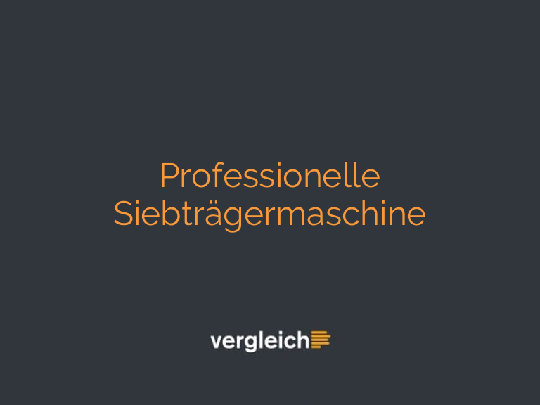 Professionelle Siebträgermaschine