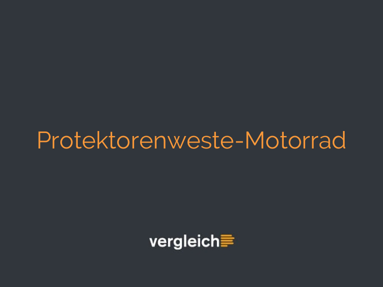 Protektorenweste-Motorrad